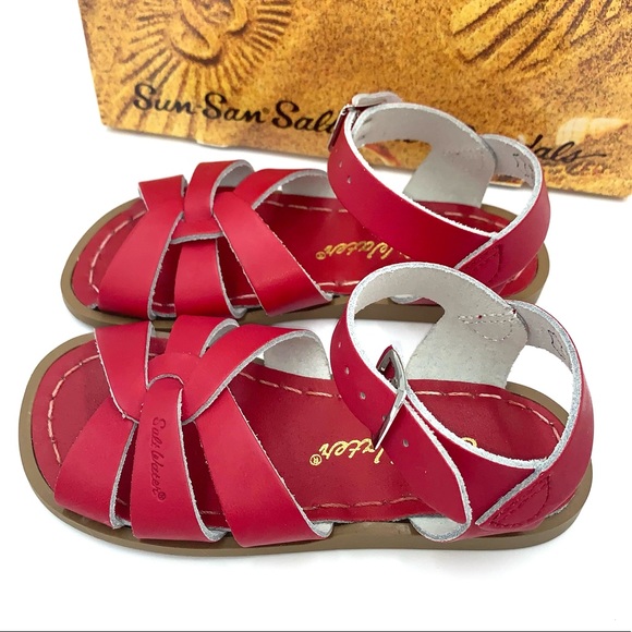 Sun San Salt Water Red Sandal - Picture 5 of 7